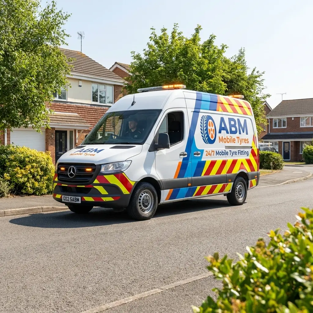 ABM Mobile Tyres van covering London and nearby areas